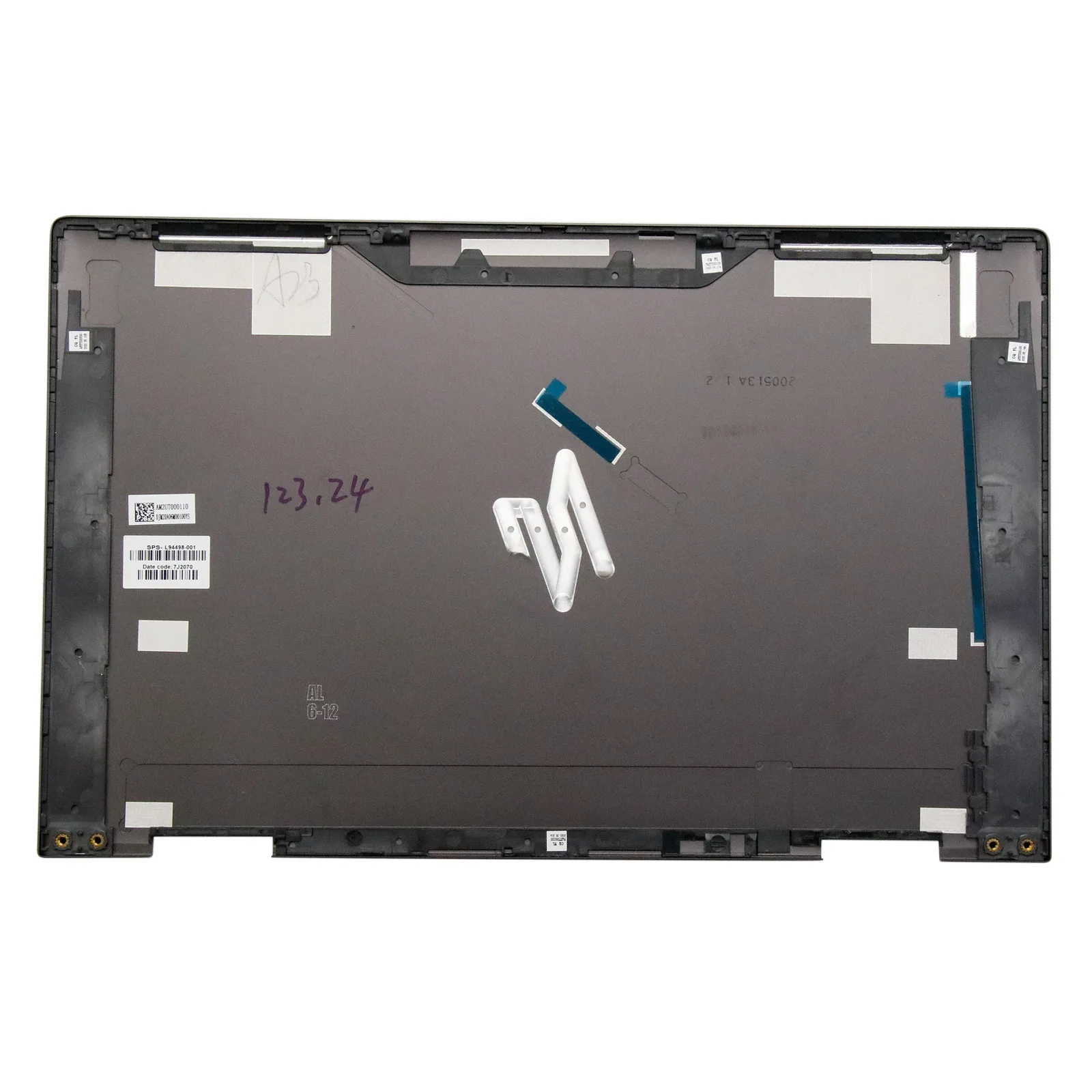 

New LCD BACK Cover For HP ENVY X360 13-AY TPN-C147 Gray L94498-001 AM2UT000110 Grade A