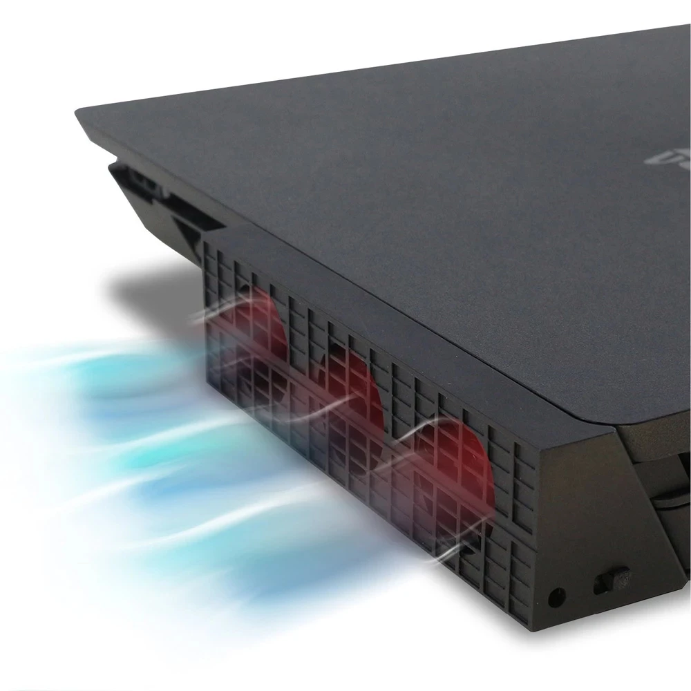 For Sony PS4 Pro Slim Playstation Play Station PS 4 Cooler Cooling Fan DC 5V Game Console USB Kit Controller Support Control Fan