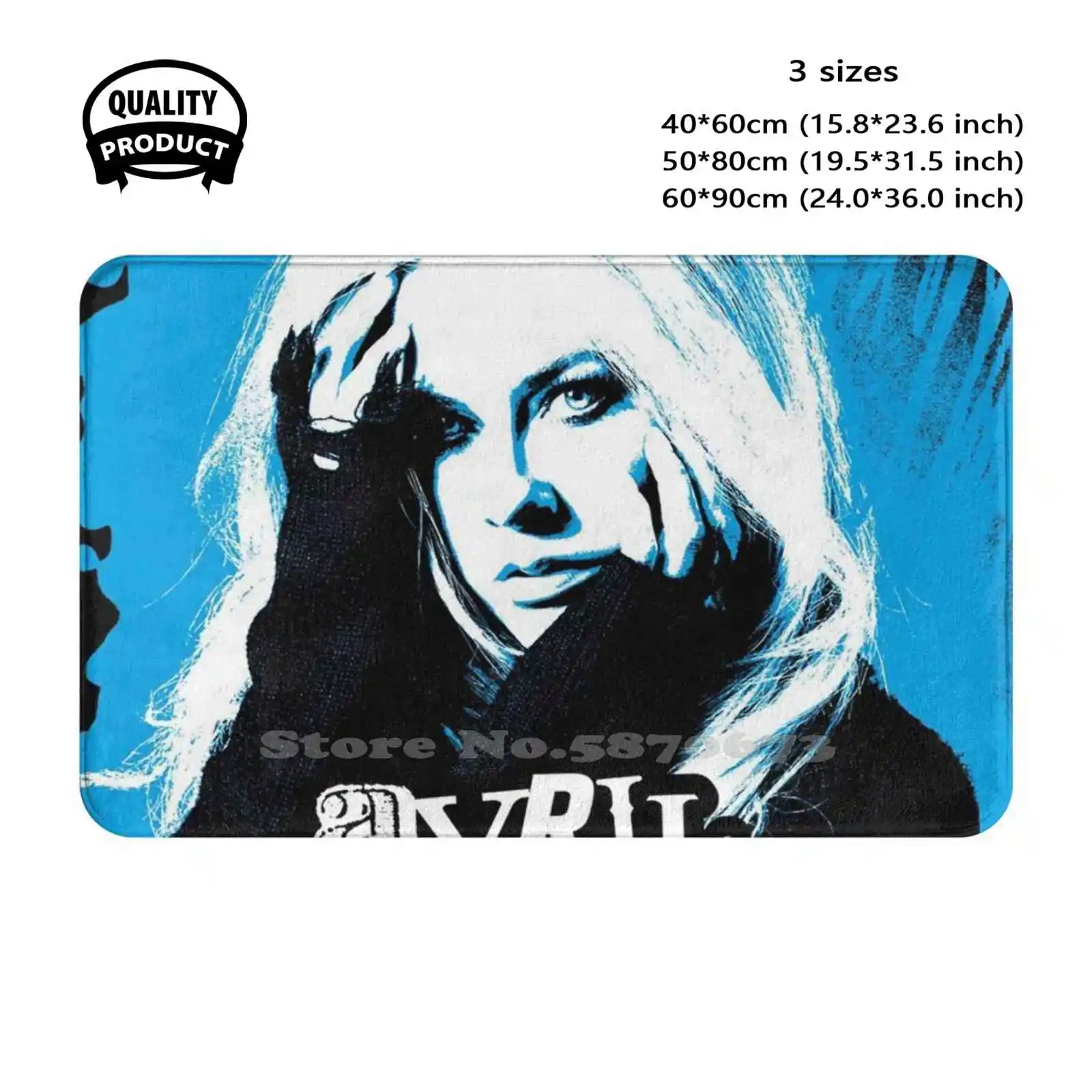 Fourav Show Avril American Tour 2020 Soft Cushion Home Carpet Door Mat Car Rug Live Lavigne 2021 2022 2023 World Europe Cover