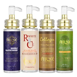 AILKE Hydrating & Brightening Face Serum for Women and Men, With Collagen, Glutathione, Clean Skin, Skin Rejuvenation Body Serum