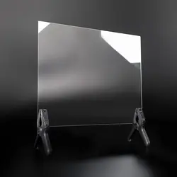 256*206*1 MM Beamsplit Glass Fit Teleprompter FEC-B88 Industry Standard Glass with 70/30 Visible Light transmission