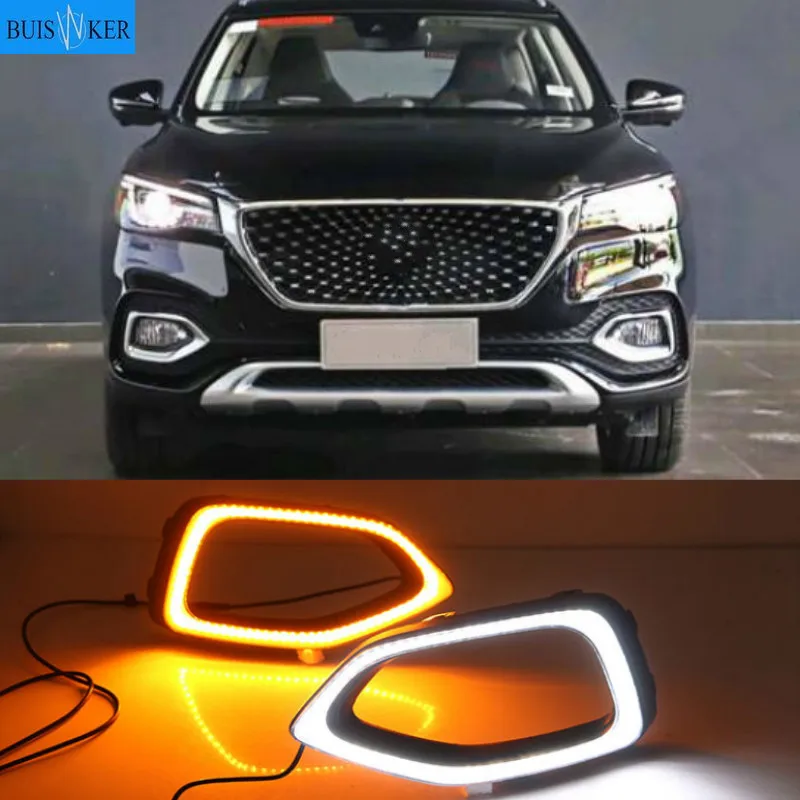 

Car bumper headlight for MG HS daytime light 2018~2020y DRL car accessories LED headlamp for MG HS fog light