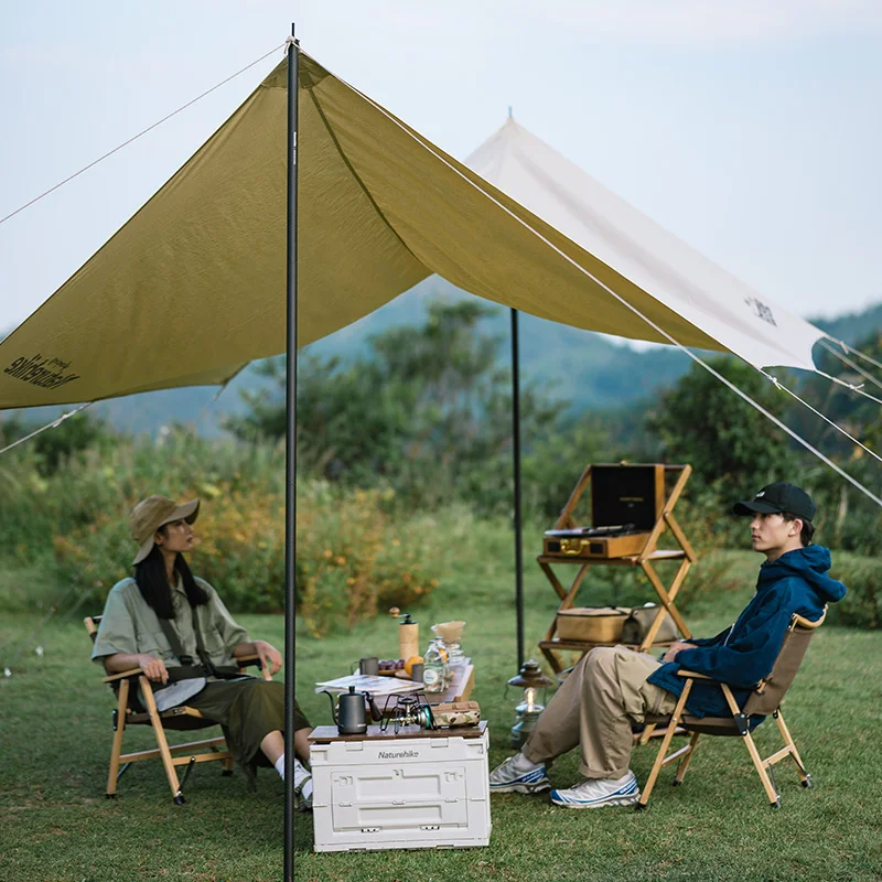 Imagem -05 - Naturehike-ultralight Portátil de Fibra de Carbono Canopy Pólos Acessórios da Tenda Dobrável Pólo Tenda 4-seção Rod Novo 2.4m