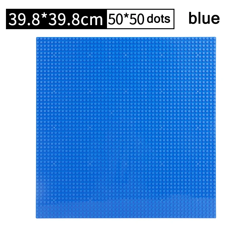 32*32 Dots Plastic Blocks Base Plates 50*50 Pink Compatible Big Brand City Classic Toys Mini Building Bricks Baseplates for Kids