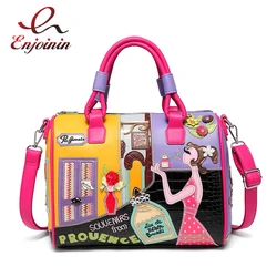 Borse e borsette stile cartoni animati Color caramella per donna borsa a tracolla a tracolla moda borsa firmata borsa da donna borsa Boston