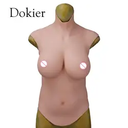 Dokier Crossdresser Realistic Silicone Breast Forms Fake Boobs Plate Enhancer Tits Shemale Transgender Drag Queen Crossdressing