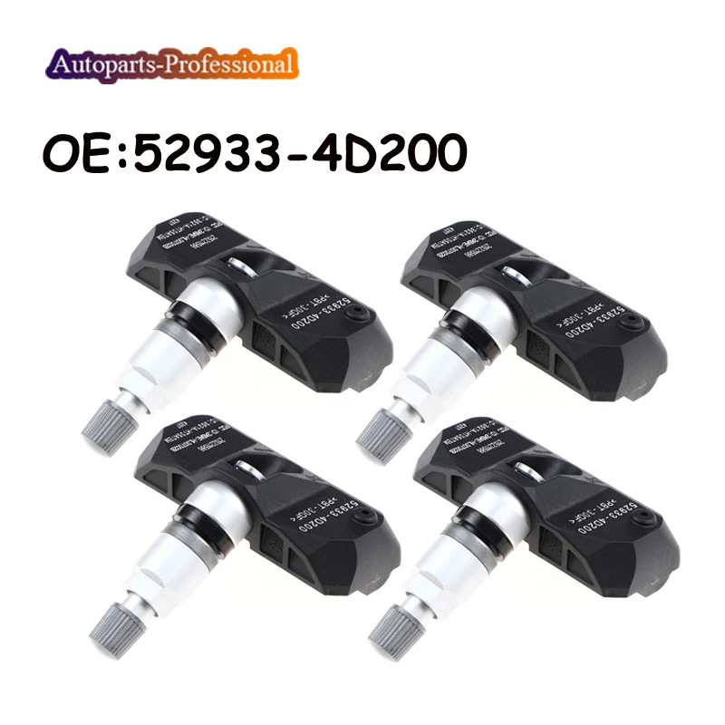 

4 pcs/lot 52933-4D200 529334D200 For 07-08 HYUNDAI VERACRUZ SANTA FE 315MHZ TPMS Tire Pressure Monitor System TPMS Sensor