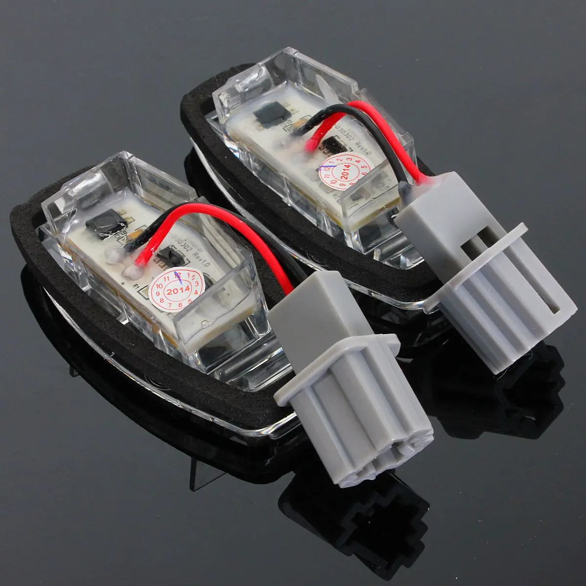 2X 18 LED Number License Plate Light Lamp Error Free for Honda Accord Odyssey Civic Sedan City Acura MDX TSX ILX RDX RL TL