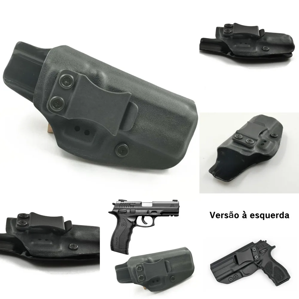 Ukryty futerał kydex IWB do Taurus Pt838 Pt840 Pt809 Th380 wewnątrz ukrytego pasa prawa ręka