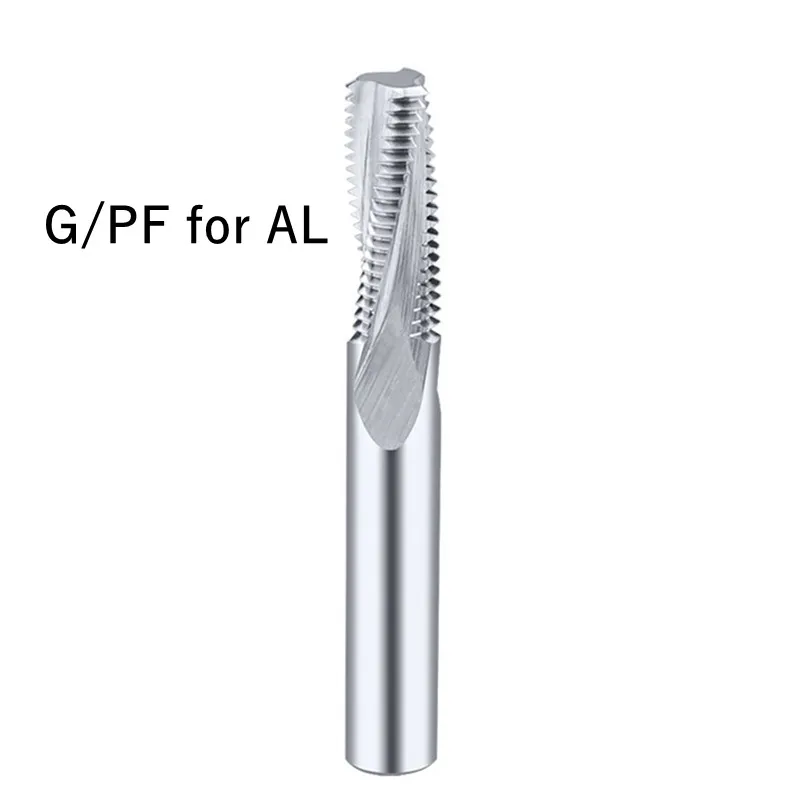 

Inch G/PF Thread Full Tooth Milling Cutter Tools Machining Center End Mill for AL Full Tooth Type 1/16" 1/8" 1/4" 3/8" 1/2" 5/8"