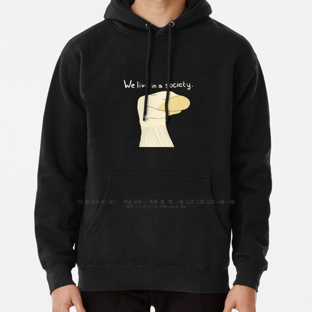 

Толстовка с капюшоном «мы живем в обществе», 6xl