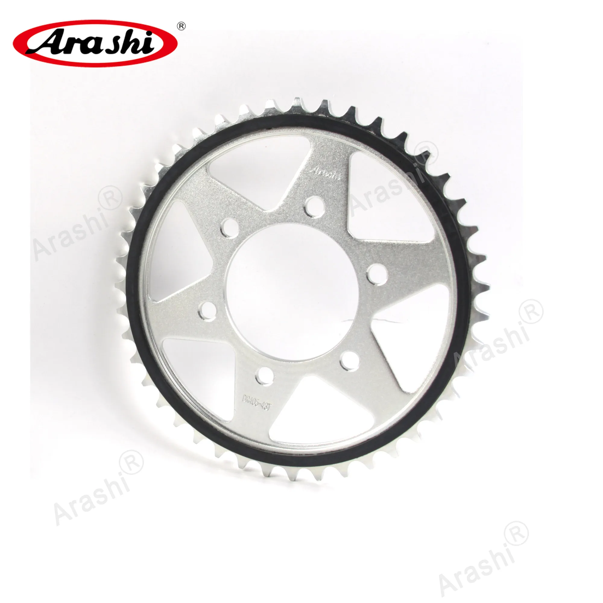 Arashi 43T Rear Sprocket For KAWASAKI Z1000 / Z1000 R / ABS 2014 2015 2016 2017 2018 Z 1000 Motorcycle Gear Chain Sprockets