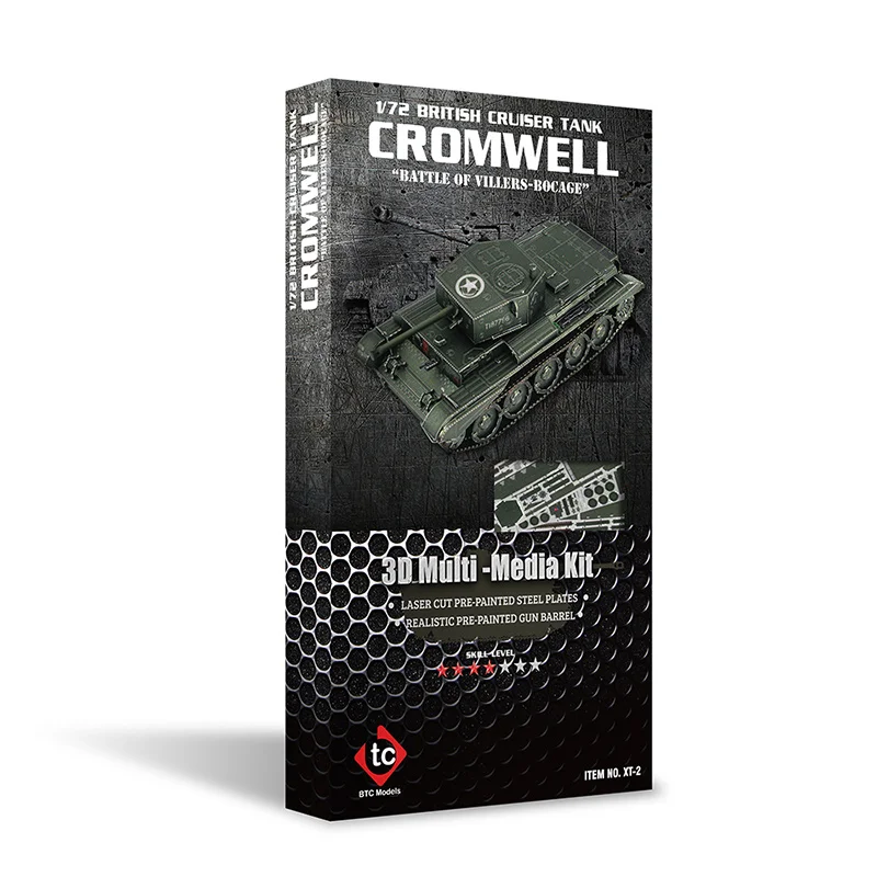 

Piececool 3D Metal Puzzle CROMWELL tank Model kits DIY 3D Laser Cut Assemble Jigsaw Toys GIFT