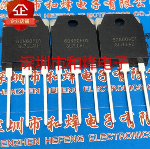 Free Shipping 20pcs 60N60FD1 SGT60N60FD1PN  TO-3P 600V 60