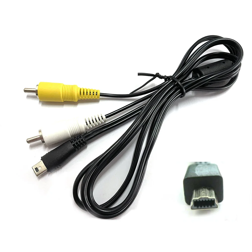 AVC-DC400 AV Interface Cable for Canon PowerShot A1000,A110, A2000,A2100, A3000, A3100 IS,SD1300,SX200 IS