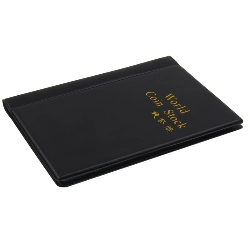 120 Đồng Tiền Túi Bộ Sưu Tập Thu Thập Lưu Trữ Đựng Tiền Xu Album Sách MAZI888