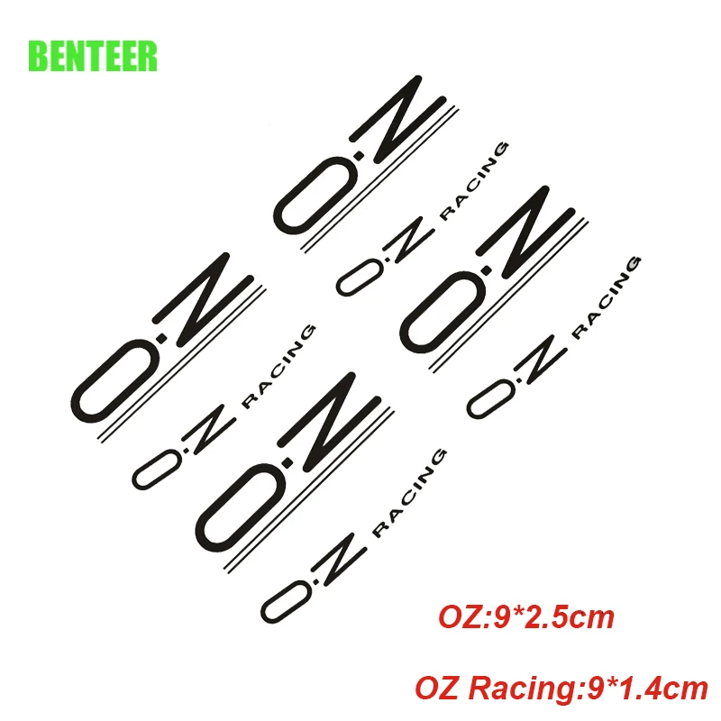 OZ Racing Car Rim Stickers Decals Auto Tunning Accessories