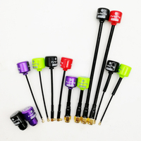 5.8G Lollipop 4 RHCP Antenna high gain 2.8Dbi FPV Transmitter/Receiver SMA/RP-SMA/MMCX/UFL Antenna for RC FPV racing drone part