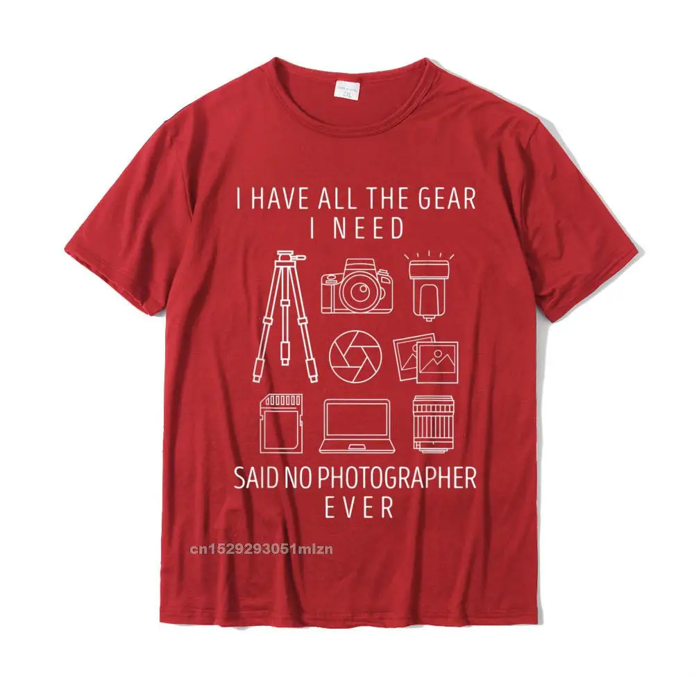 Photography Lover Gift T-Shirt Funny Photographer Tee T-Shirt Cotton Family Tees Faddish Men T Shirts Casual