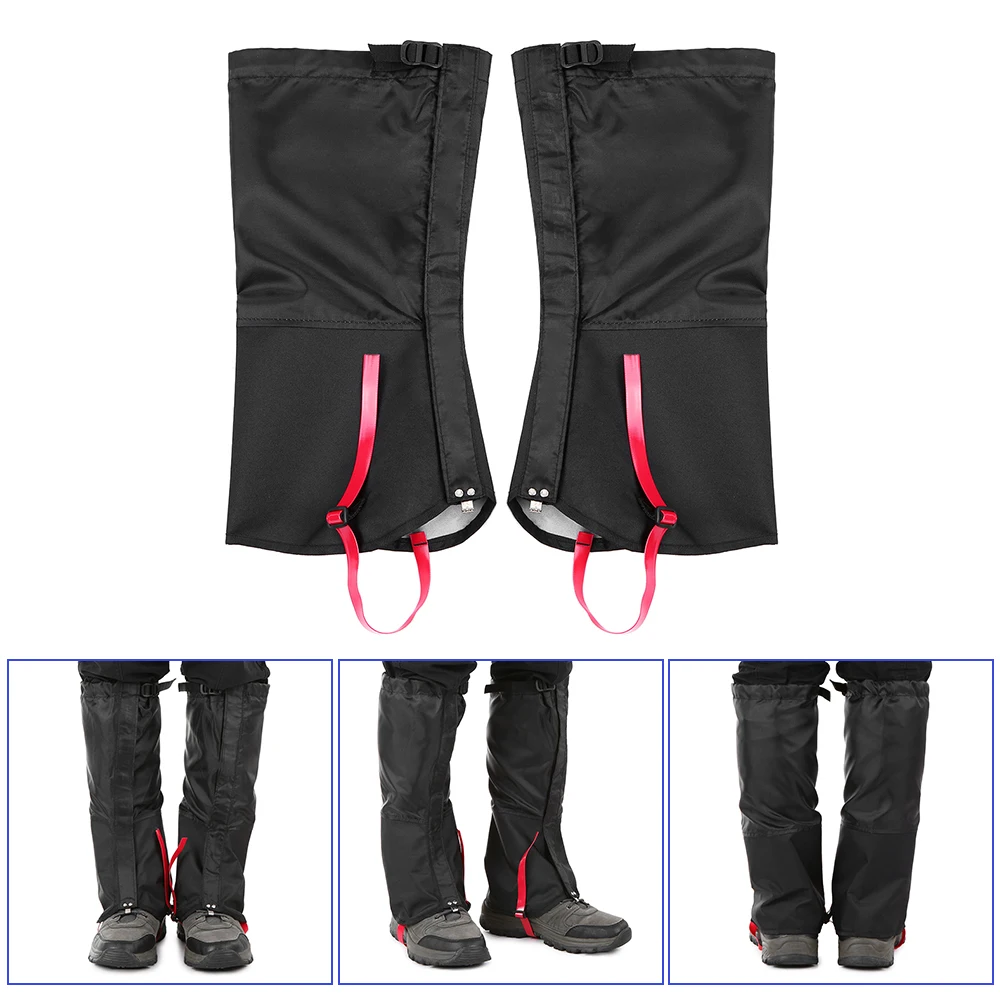 Outdoor Hiking Waterproof Gaiters Travel Leggings Tourist Leg Warmers Snow Climbing Leg Protection Sport Skiing Shoes Cover Men