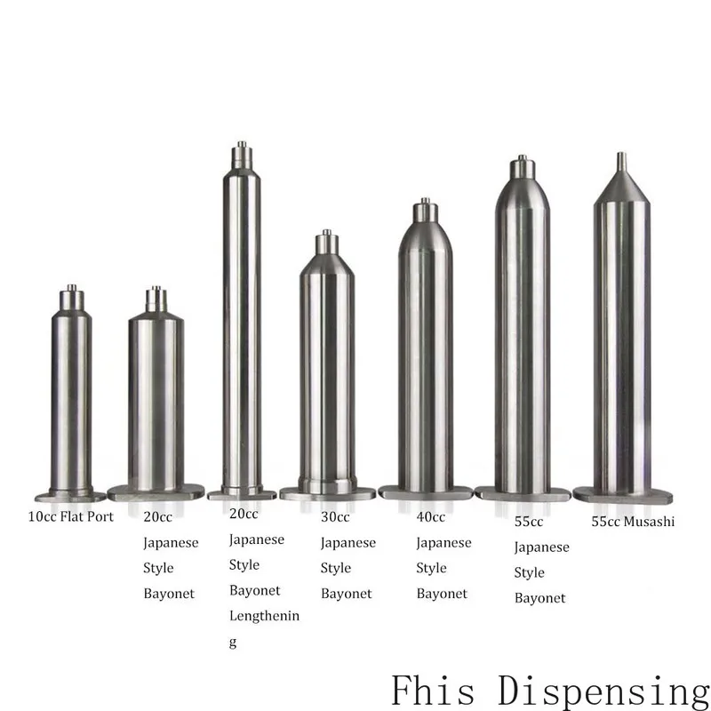 Stainless Steel Cones High Temperature Resistant Syringe 55cc(Musashi) Corrosion Resistant Dispensing Syringe
