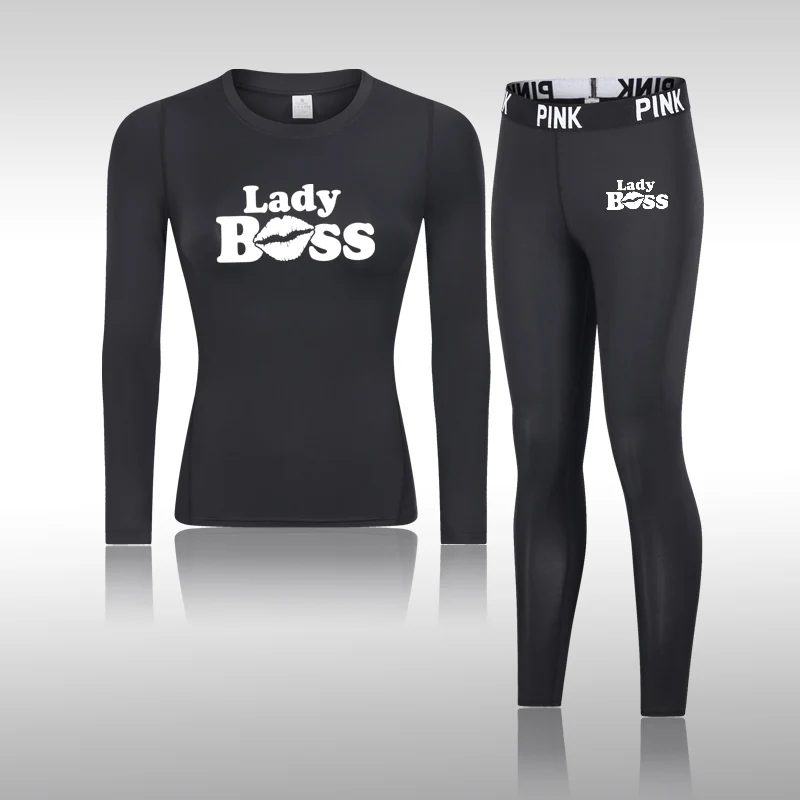 

Female Warm Thermal Underwear Winter Thermo Clothing Set Underwear Warm Suit For Women Clothing Yoga Sportswear