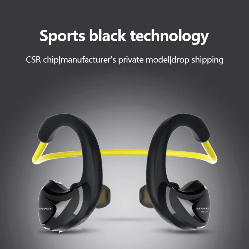 

Sports Bluetooth headset CSR core headset cvc6.0 noise reduction wireless Earphones