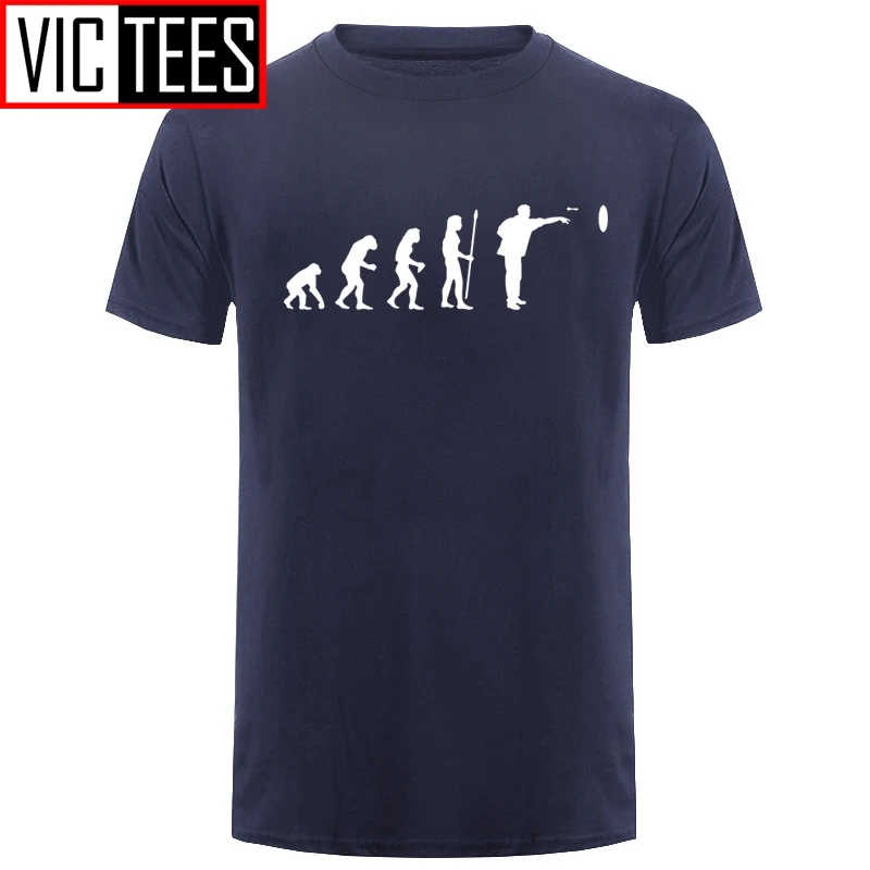 Men Fashion Human Being Evolution Darts T Shirt Cotton Funny Dart T-shirt Tops Tshirt Man Clothing