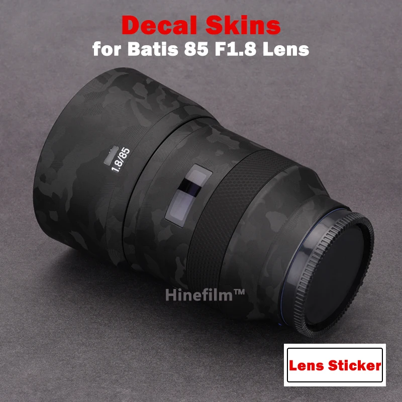 Batis 85-1.8 / 85 F1.8 Lens Vinyl Decal Skin Anti Scratch Wrap Cover for Zeiss Batis 85mm f/1.8 ( for sony Emount ) Sticker Film