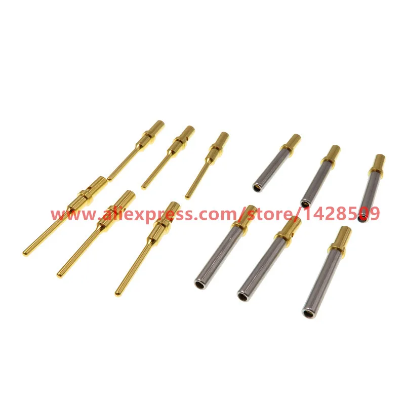 DTM 0460-202-2031 0462-201-2031 Gold Plated  Solid Terminal Size 20 AWG Deutsch Pin Female Male