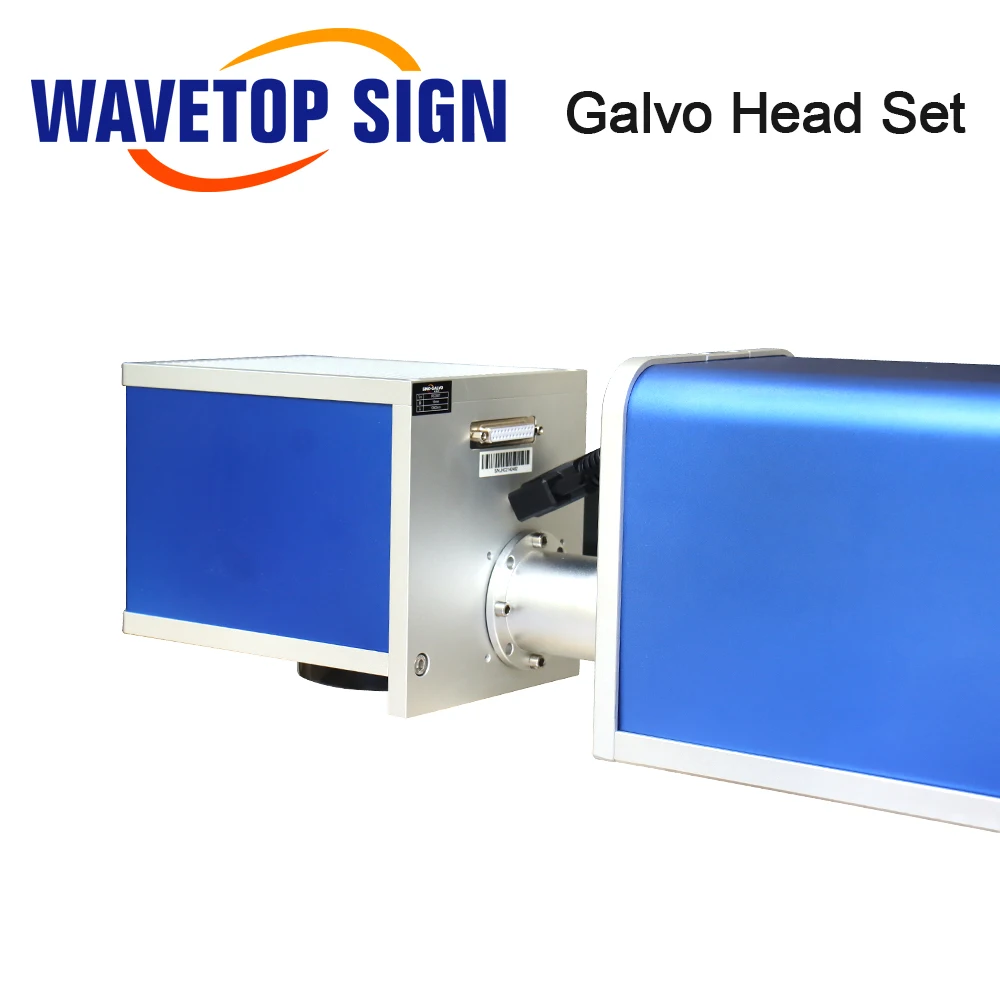 Wavtopsign-máquina de marcado láser Co2 de escritorio, 60w, juego de cabezal Galvo de 16 aperturas, 5x expansor de haz, área de marcado 110x110mm