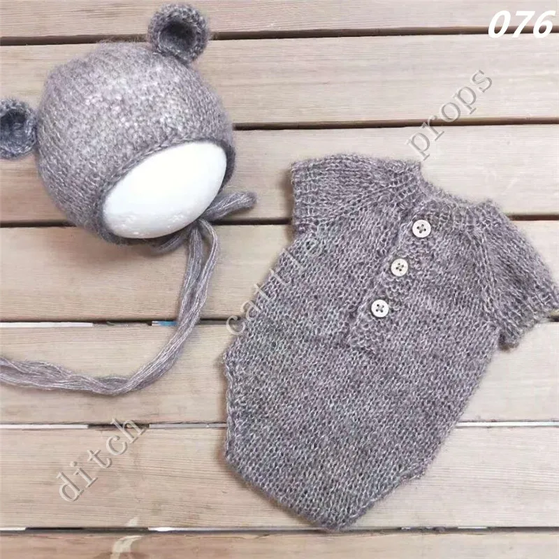 Newborn Photography Props, Newborn Hats & Pants Hand-woven