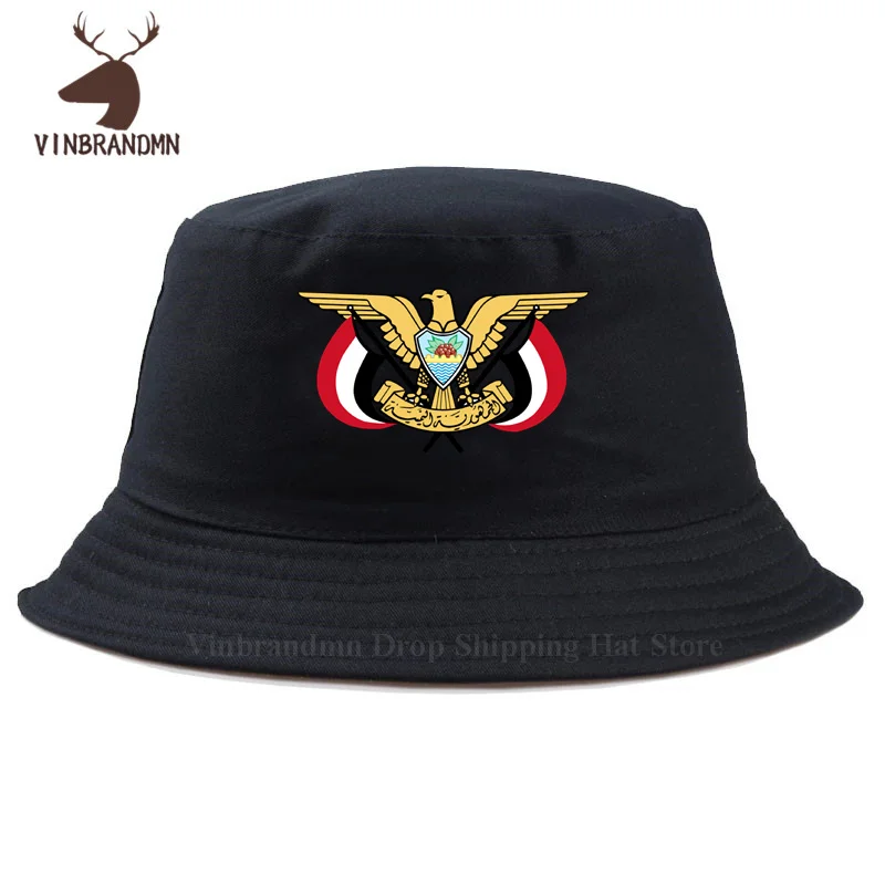 

Yemen Yemeni Arabi Bucket hat fashion jerseys nation team 100% cotton Baseball cap country sporting YEM Islam summer Fishing hat