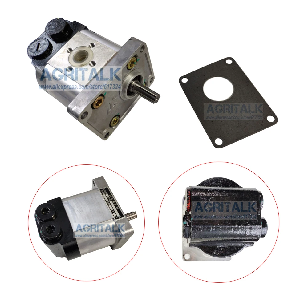 

The steering gear pump with gasket for YTO X704 - X904 tractor, Part number: HLCB-D16/12