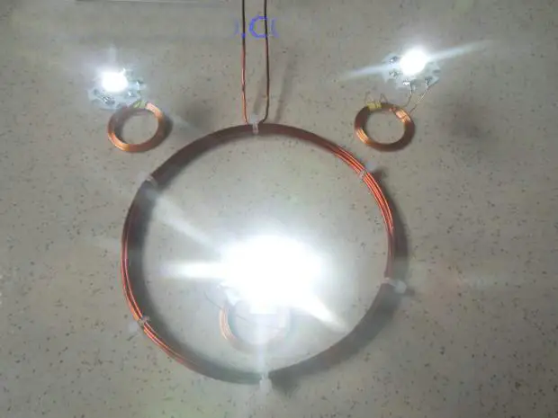 Micro Coil Long Distance Receiving/receiving Distance 100mm/ Wireless Power Supply Wireless Power Transmission