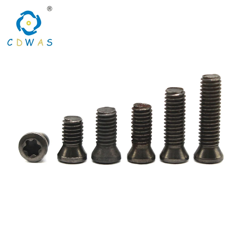 M2 M2.5 M3 M4 M5 M6 Insert Torx Screws Carbide Inserts Cutter Machine Bar Turning Tool Holder Screw CNC Lathe Tool Bolt