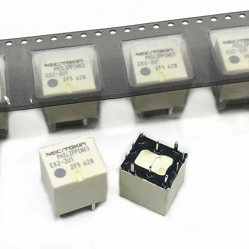 Free Shipping 10Pcs/lot 100% New original Automotive relays EX2-2U1 DC12V On board central locking relay 12V 150 ohm 10Pin