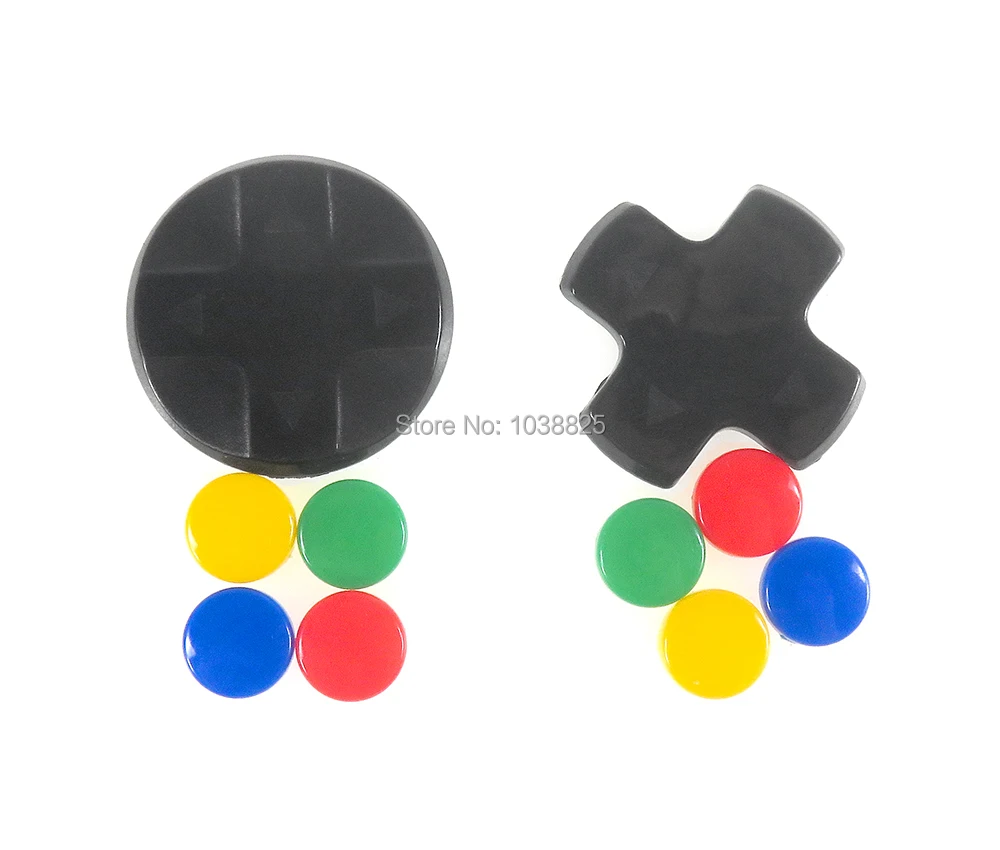 1set Joystick Rocker Cap Thumb Grips ABXY Buttons Cross Circular D-Pad Button Cap Cover for Nintendo Switch NS NX Left Right