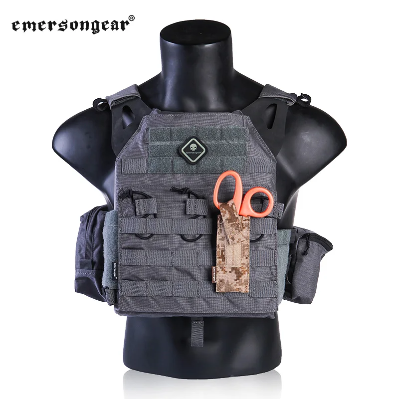 

Emersongear Medical Tactical Scissors Bag Mag Scissors Pouch Panel Molle Hunting Hiking Combat Outdoor Airsoft Nylon EM6367