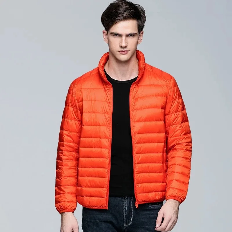 MRMT-Chaqueta corta de plumón con cuello vertical para hombre, ropa de marca para exteriores, otoño e invierno, 2024
