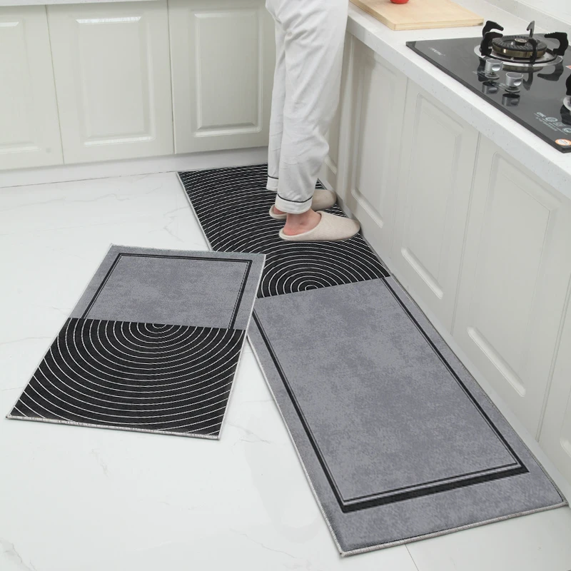 Non-slip Popular Machine Washable Durable Entrance Door Mat Bathroom Carpet Home Designer Kitchen Mats Decorative Bedroom Rugs