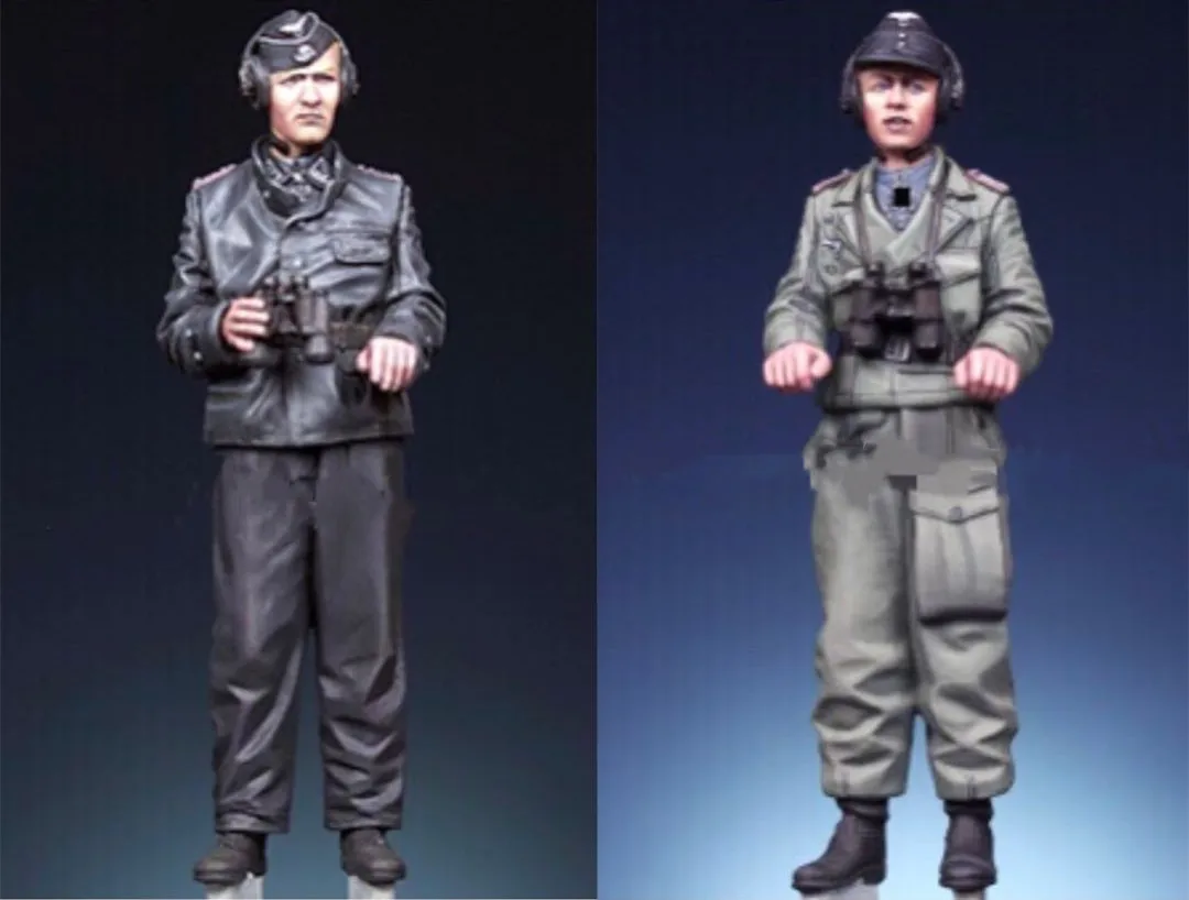 1/35 Resin Model Figure GK ,2 Figure , Unassembled and unpainted kit