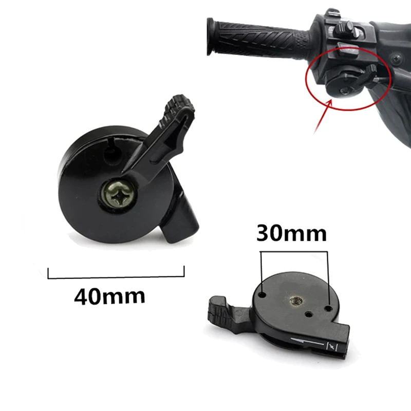 Novo-interruptor manual do acelerador do punho da entrada de ar da motocicleta para yamaha ybr125