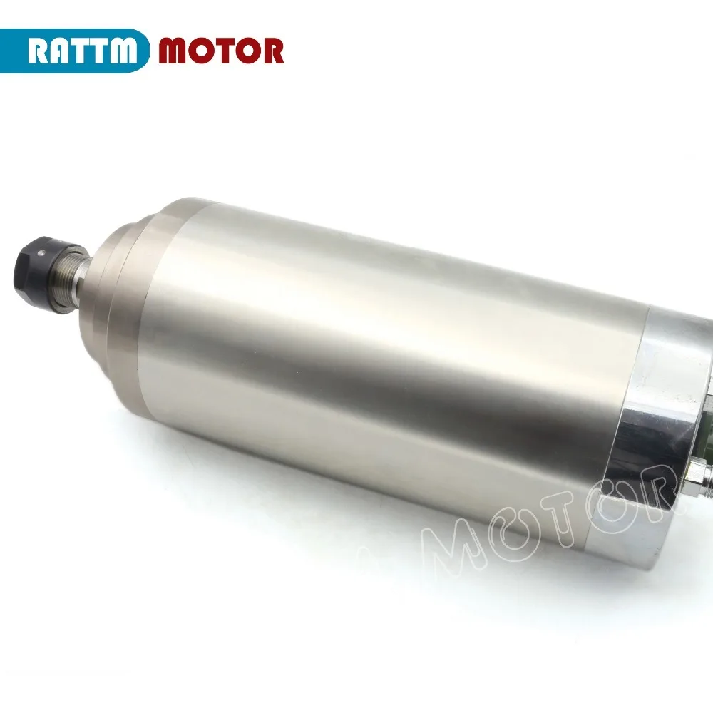 Imagem -05 - Eixo Refrigerado a Água 3kw Er20 12a 220v 100x220 mm 24000rpm para Roteador Cnc Fresagem