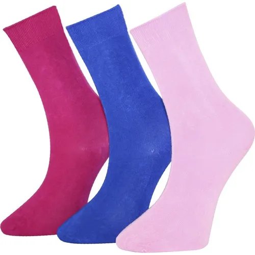 Adabella 6 Pairs Mixed Color Women 'S Bamboo Seamless Socks