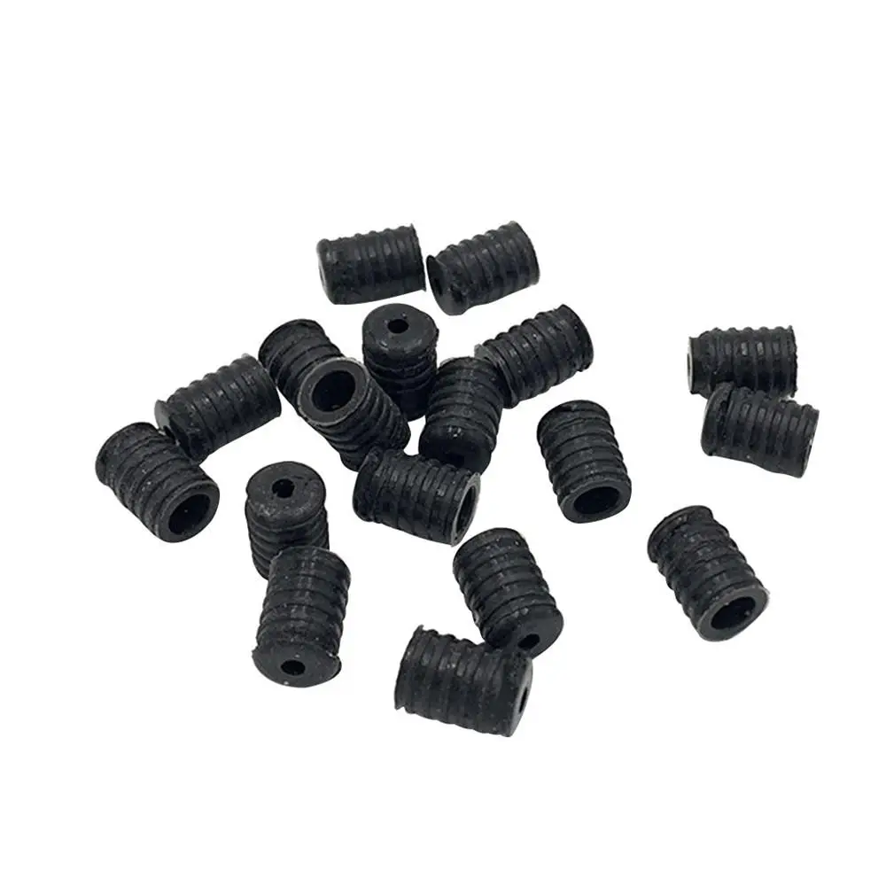 50/100pcs blocco tappo di plastica estremità del cavo attiva/disattiva supporto per maschera coulisse maschera di regolazione elastica fibbia