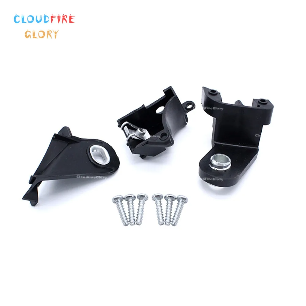 CloudFireGlory Front Right Drivers Headlight Head Lamp Bracket Lug Repair Kit 51816681 Fit For Fiat 500 2013 2014 2015 2016