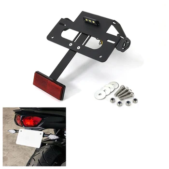 Fit For YAMAHA FZ1 FAZER 2006-2015 FZ8 FAZER 2011-2013 Rear License Plate Tail Frame Holder Bracket Tail Tidy Fender Eliminator