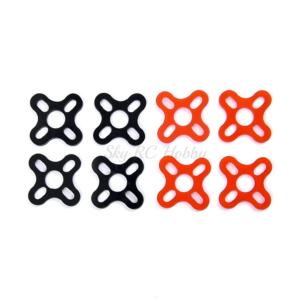 4/20PCS Motor Soft Mount Silicone Pad Spacer Damper Anti-vibration Absorber for 13/14/15 Series Motor FPV Racing RC Drone