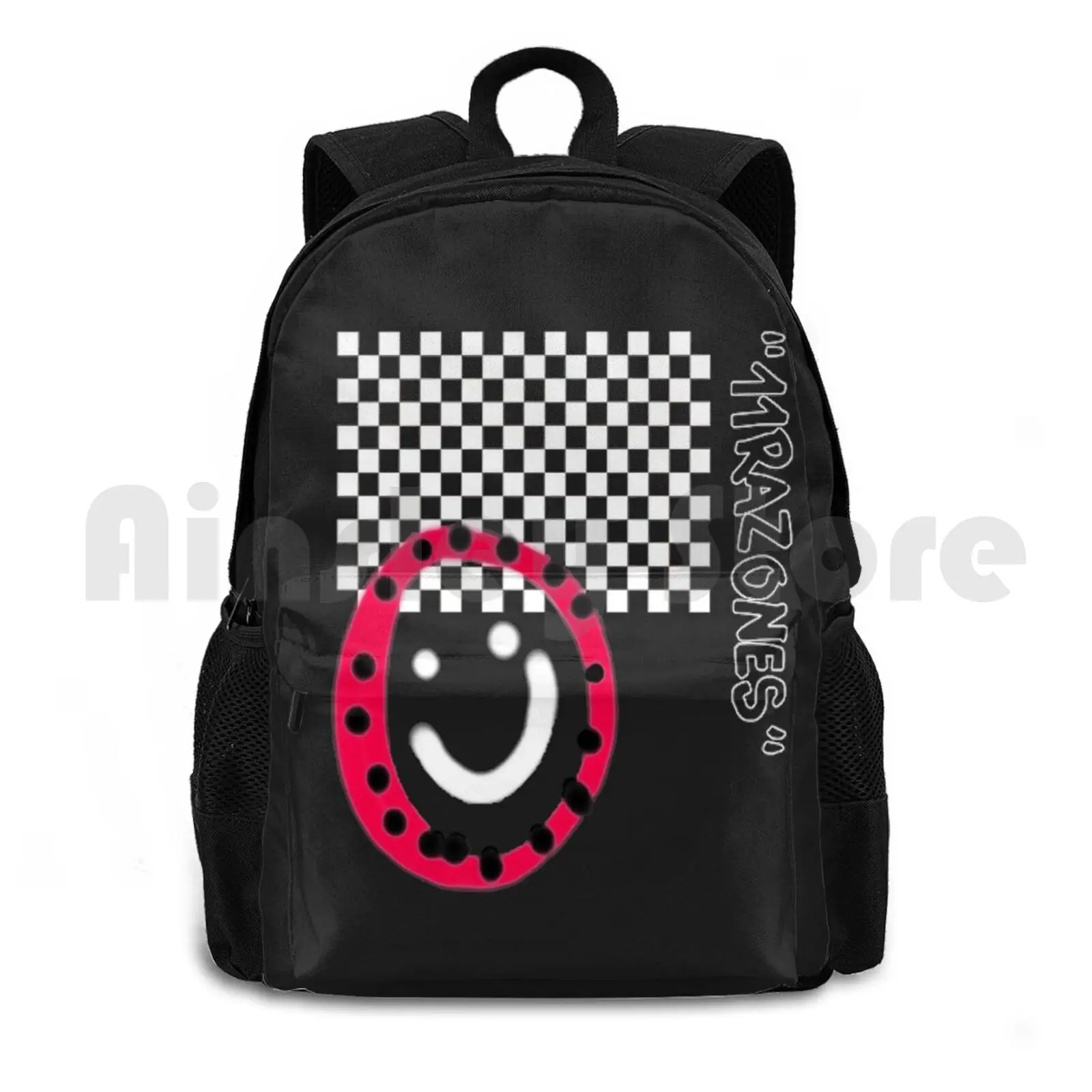 Aitana-Happy Face 11 GavArtwork Outdoor Hiking Backpack, Riding Climbing Sports Bag, Aitana Ot 11:4ation, Ana War